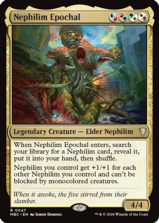 Nephilim Epochal (-047) - Mystery Booster Commander Edition Foil-1
