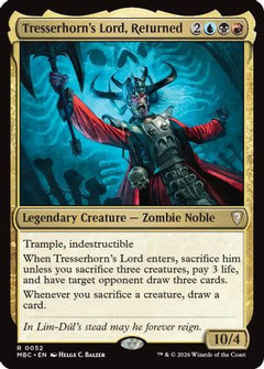 Tresserhorn's Lord, Returned (-052) - Mystery Booster Commander Edition Foil-1