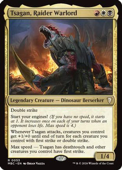 Tsagan, Raider Warlord (-053) - Mystery Booster Commander Edition-1