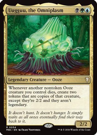 Uugguu, the Omniplasm (-054) - Mystery Booster Commander Edition Foil-1