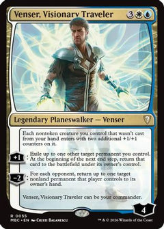 Venser, Visionary Traveler (-055) - Mystery Booster Commander Edition-1