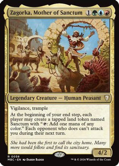 Zagorka, Mother of Sanctum (-058) - Mystery Booster Commander Edition Foil-1