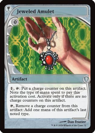 Jeweled Amulet (Future Sight) (-075) - Mystery Booster Commander Edition-1