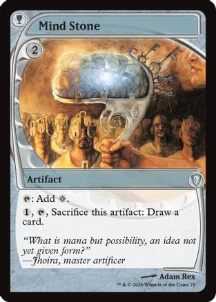 Mind Stone (Future Sight) (-076) - Mystery Booster Commander Edition-1