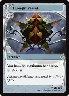 Thought Vessel (Future Sight) (-078) - Mystery Booster Commander Edition-1