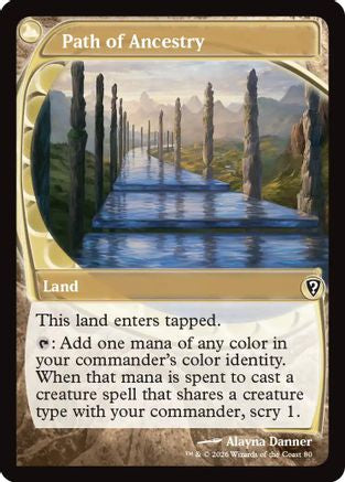 Path of Ancestry (Future Sight) (-080) - Mystery Booster Commander Edition-1