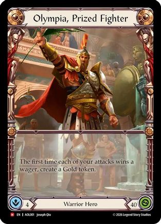 Olympia, Prized Fighter (AOL001) - Armory Deck: Olympia, Prized Fighter-1