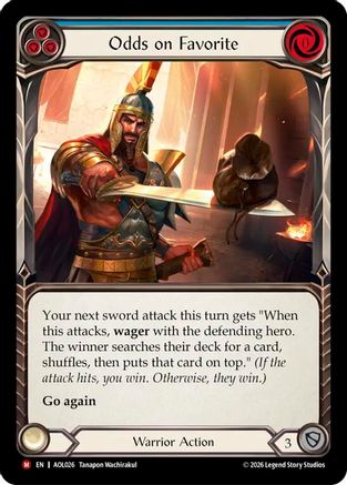 Odds on Favorite (AOL026) - Armory Deck: Olympia, Prized Fighter-1