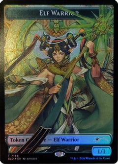 Elf Warrior Token (7168) (SLD-7168) - Secret Lair Drop Series Foil-1