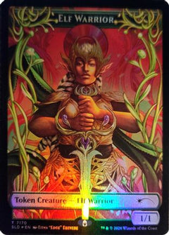Elf Warrior Token (7170) (SLD-7170) - Secret Lair Drop Series Foil-1