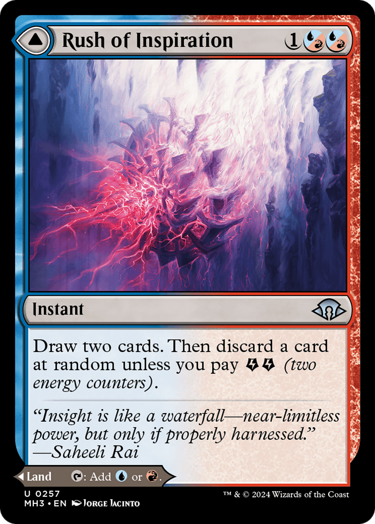 Rush of Inspiration // Crackling Falls [Modern Horizons 3]-3