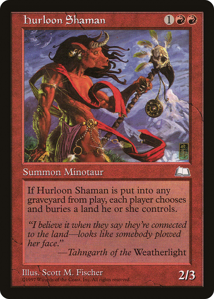 Hurloon Shaman [Weatherlight]-1
