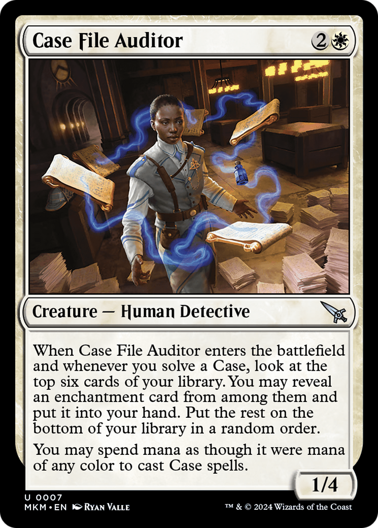Case File Auditor (Blue) [Murders at Karlov Manor]-1
