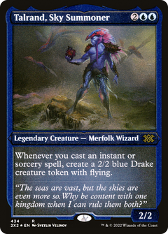 Talrand, Sky Summoner (Foil Etched) [Double Masters 2022]-1
