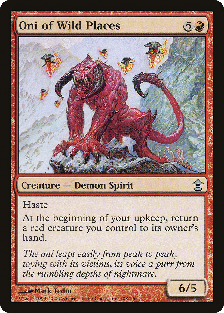 Oni of Wild Places [Saviors of Kamigawa]-1