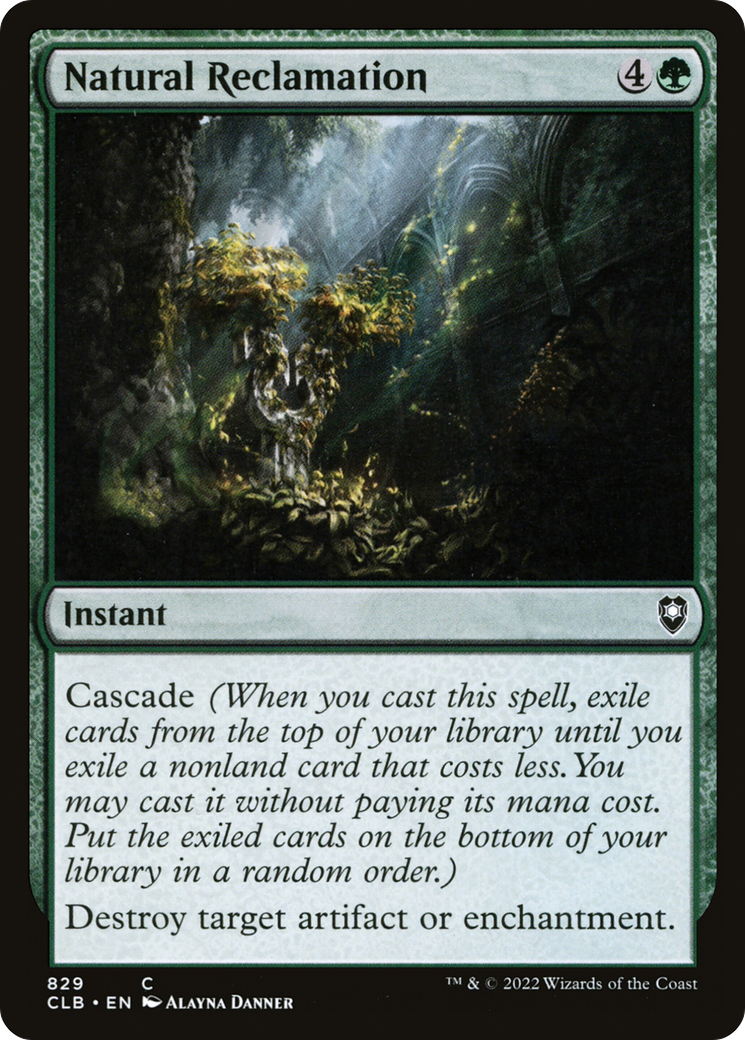 Natural Reclamation [Commander Legends: Battle for Baldur's Gate]-1