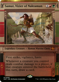 Samut, Vizier of Naktamun (Showcase) [March of the Machine: The Aftermath]-1