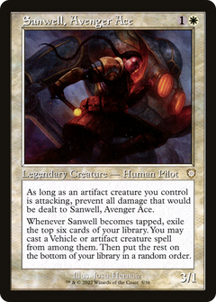 Sanwell, Avenger Ace (Retro) [The Brothers' War Commander]-1