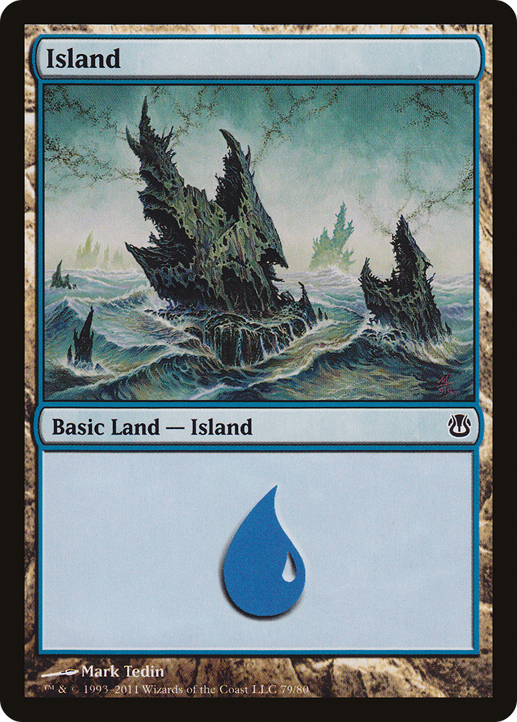 Island (79) [Duel Decks: Ajani vs. Nicol Bolas]-1
