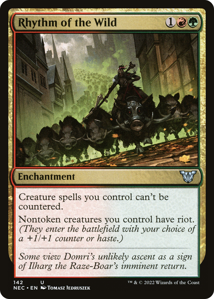 Rhythm of the Wild [Kamigawa: Neon Dynasty Commander]-1
