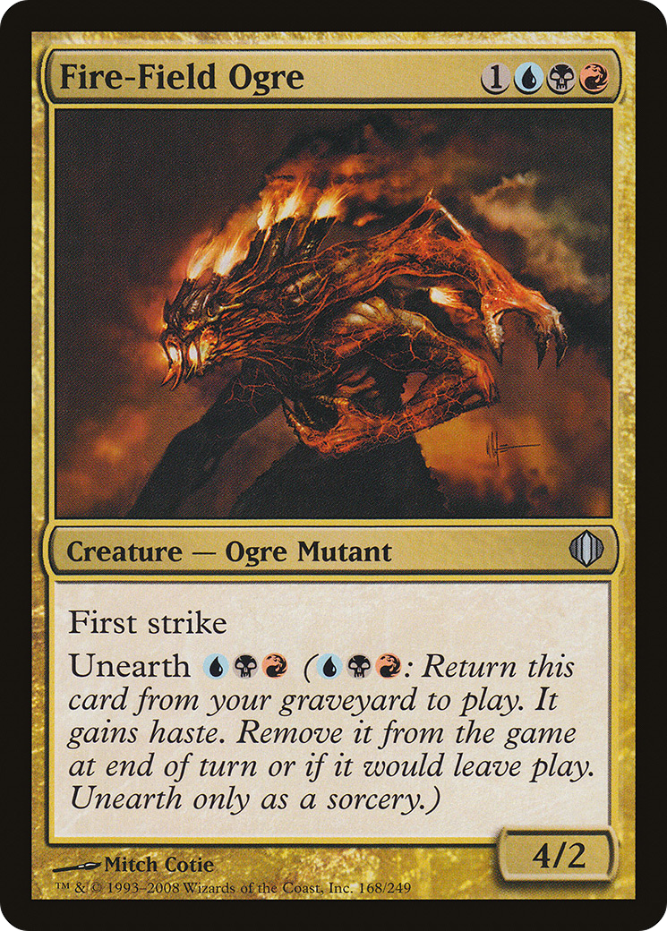 Fire-Field Ogre [Shards of Alara]-1