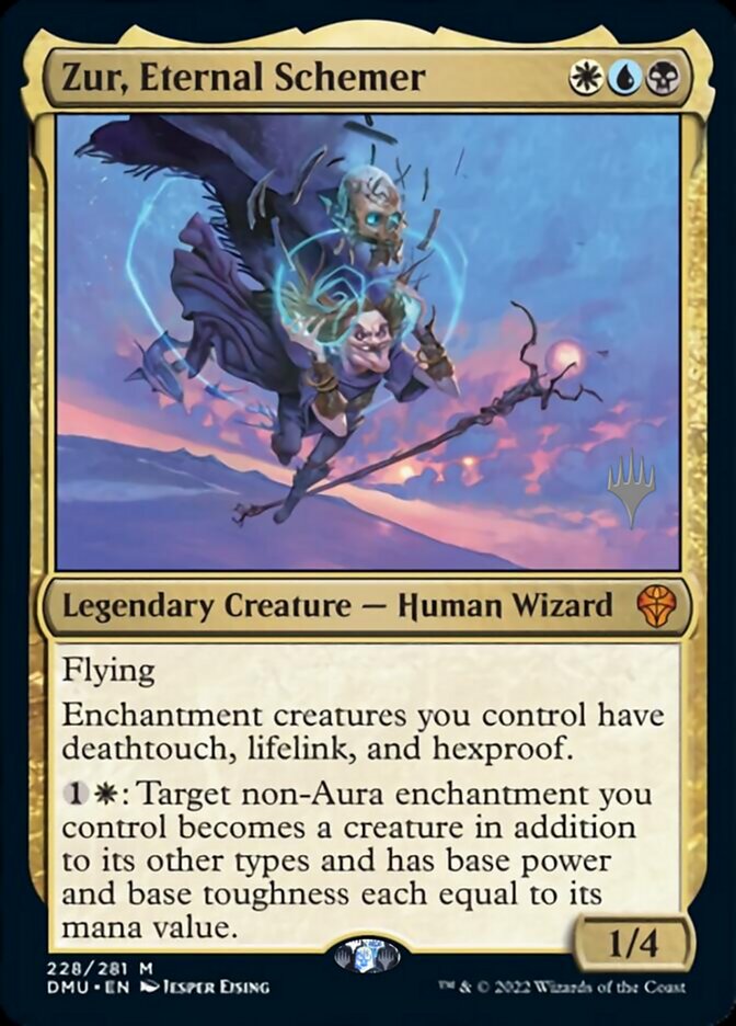 Zur, Eternal Schemer (Promo Pack) [Dominaria United Promos]-1