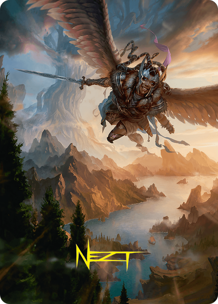 Youthful Valkyrie // Youthful Valkyrie (AFDN-028) - Foundations Art Series (Borderless)-1
