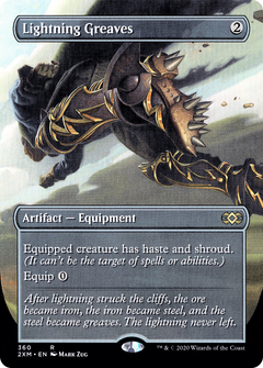 Lightning Greaves (Toppers) [Double Masters]-1