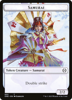 Samurai Token [Phyrexia: All Will Be One Tokens]-2