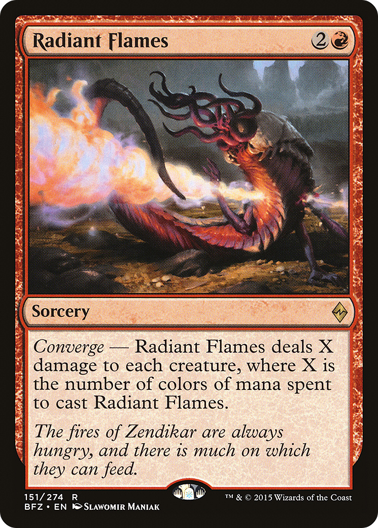 Radiant Flames [Battle for Zendikar]-1