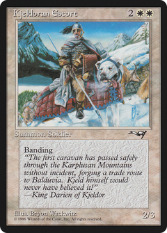 Kjeldoran Escort (Wall Background) [Alliances]-1