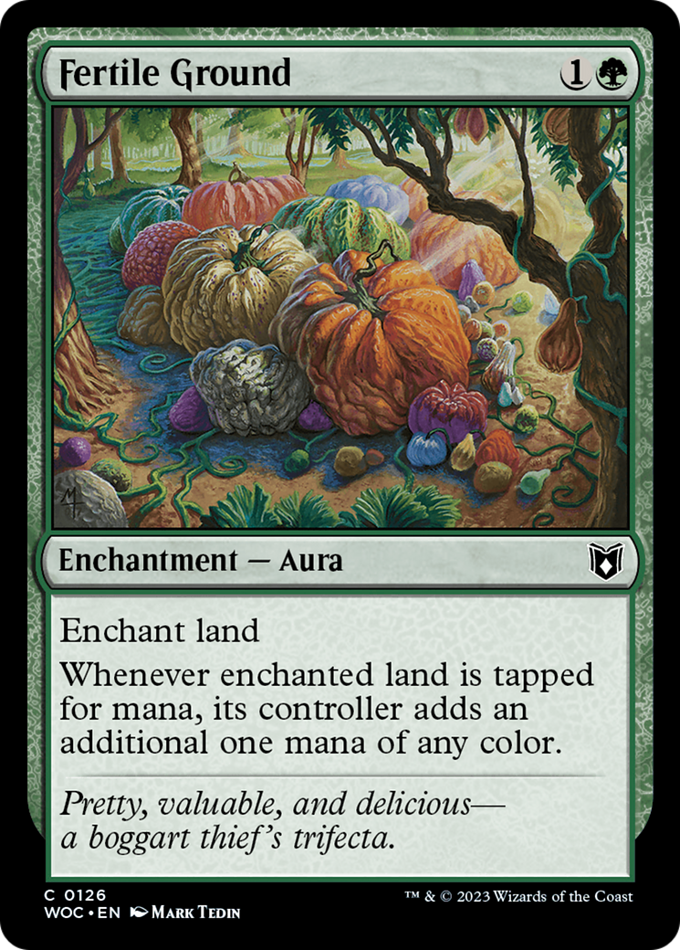 Fertile Ground [Wilds of Eldraine Commander]-1