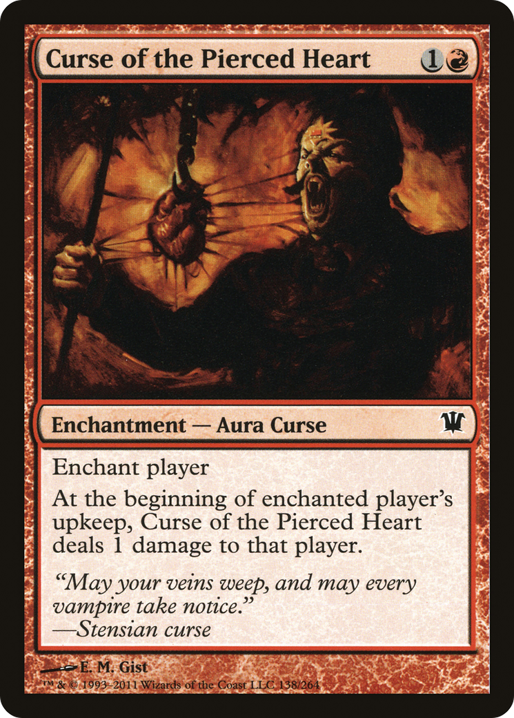 Curse of the Pierced Heart [Innistrad]-1