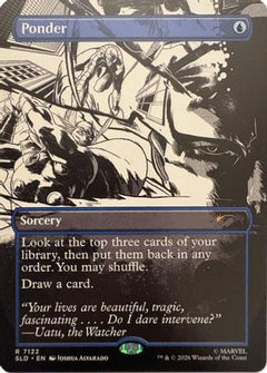 Ponder (7122) (SLD-7122) - Secret Lair Drop Series-1