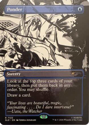 Ponder (7122) (SLD-7122) - Secret Lair Drop Series-1