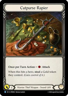 Cutpurse Rapier (SPW002) - Smash Palace: Chorus of Steel Rainbow Foil-1