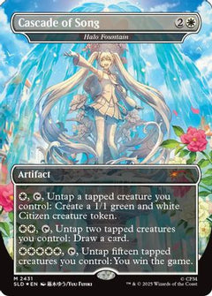 Cascade of Song - Halo Fountain (SLD-2431) - Secret Lair Drop Series Foil-1