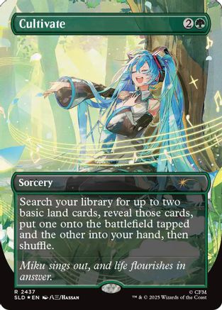 Cultivate (2437) (SLD-2437) - Secret Lair Drop Series Foil-1