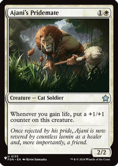 Ajani's Pridemate (FDN) (LIST-135) - The List Reprints-1