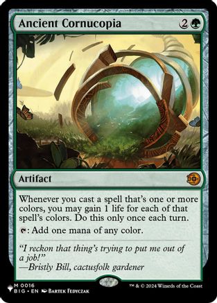 Ancient Cornucopia (LIST-016) - The List Reprints-1