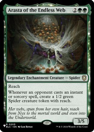 Arasta of the Endless Web (LIST-205) - The List Reprints-1