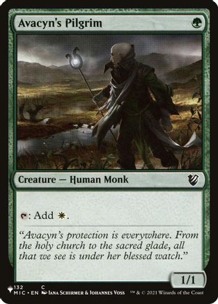 Avacyn's Pilgrim (MIC) (LIST-132) - The List Reprints-1