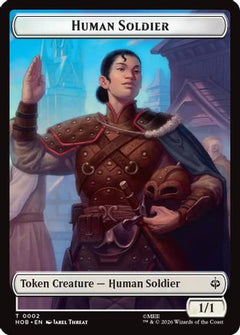 Human Soldier // Treasure (0013) Double-Sided Token (HOB-2 // 13) - The Hobbit Foil-1