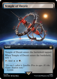 Temple of Deceit (Extended Art) (Surge Foil) [Doctor Who]-4
