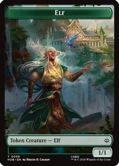 Elf // Dwarf Double-Sided Token (HOB-8 // 6) - The Hobbit Foil-1