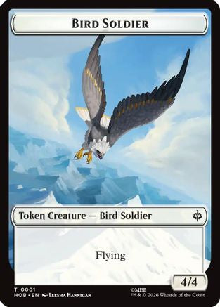 Bird Soldier // Axe Double-Sided Token (HOB-1 // 10) - The Hobbit-1