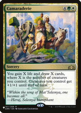 Camaraderie (LIST-157) - The List Reprints-1