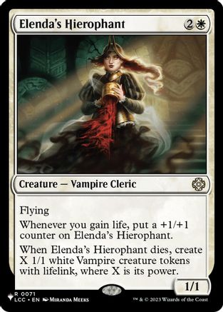 Elenda's Hierophant (LIST-071) - The List Reprints-1
