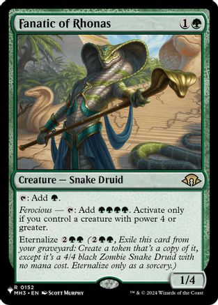 Fanatic of Rhonas (LIST-152) - The List Reprints-1