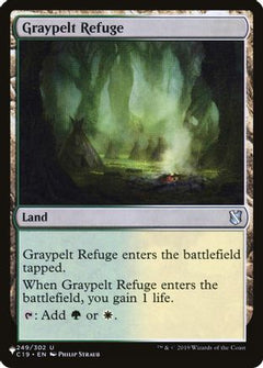 Graypelt Refuge (C19) (LIST-249) - The List Reprints-1